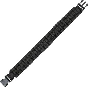 Rothco Paracord-armbånd Svart