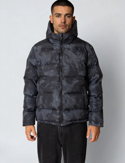 Fat Moose Birk Aop Jacket - Black - S Fat Moose Birk Aop Jacket - Black - S