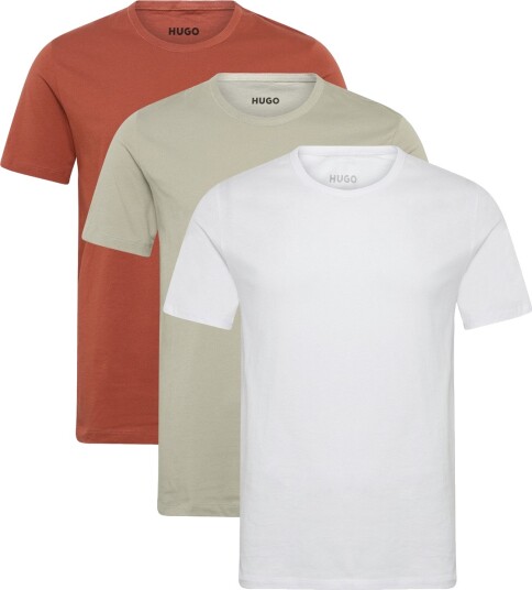 HUGO T Shirt Rn Triplet P White XS