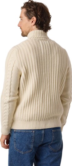 Superdry JACOB CABLE ROLL NECK JUMPER Superdry JACOB CABLE ROLL NECK JUMPER