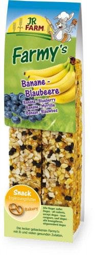 Jr Farm Gnagesticks Banan Og Blåbær 160G
