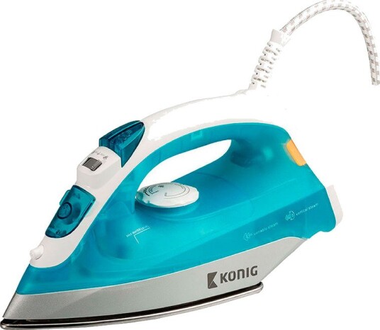 Knig Dampstrykejern med fleksibel ledning - 1200W