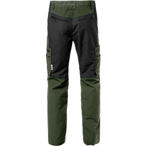 Fristads Servicebyxa Stretch 2700 Plw Militärgrön/svart C46