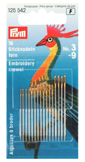 Sy/broderinåler No.3-9