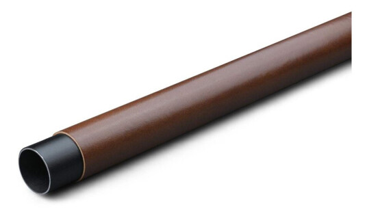 THEOFILS GARDEROBESTANG Ø25X958 MM BRUNT LÆR SVØPT
