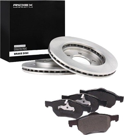 Bremseskiver og -klosser RIDEX 3405B2605