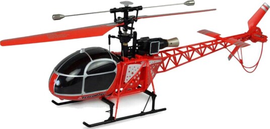 Amewi LAMA Helikopter Radiostyrt 2,4GHz Rød