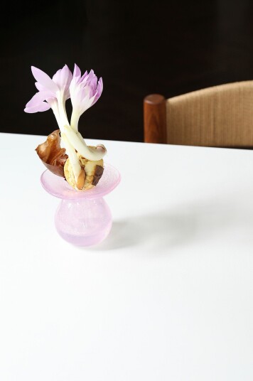 Mimou   Munnblåst vase No.1   Rosa