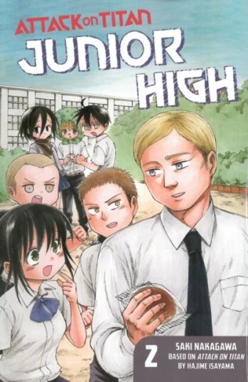 Attack On Titan: Junior High 2 Av Hajime Isayama, Saki Nakagawa