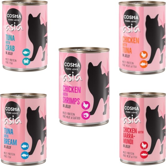 Cosma Asia I Gelé Asia Miks 2 5 Smaker 6 X 400 G