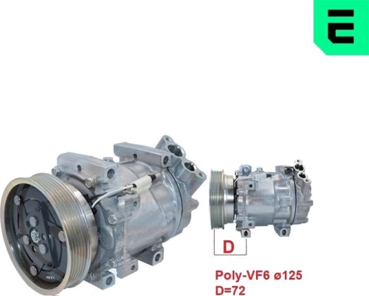 AC-kompressor ERA 670187