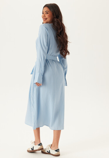 Bubbleroom Shirt Dress Blue 44-46