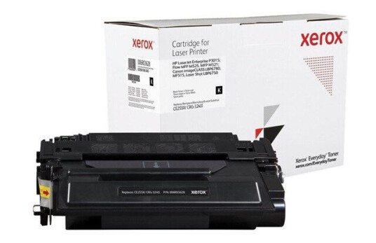 Xerox 006R03628 / Alternative to HP 55X / CE255X Canon CRG-324 II Black Toner - High Yield - Laser toner Svart