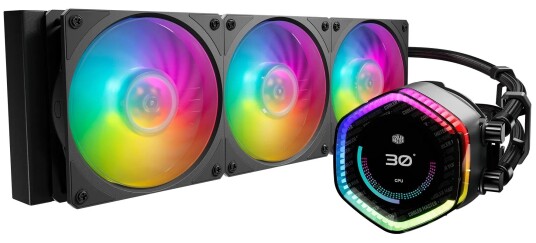 Cooler Master MasterLiquid 360 ION Væskekjøling for Prosessor 12 cm Svart Cooler Master MasterLiquid 360 ION Væskekjøling for Prosessor 12 cm Svart
