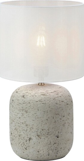 Markslöjd Bordlampe Montagna 1L 45cm Grå Bordlamper