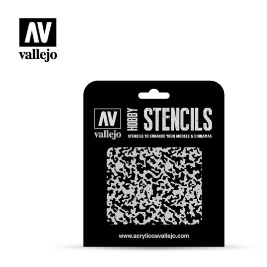 Vallejo Stencils Weathered Paint 1/48