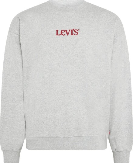 Levi"s® Sunset Crew Ssnl Logo 2 Light   Grey   S