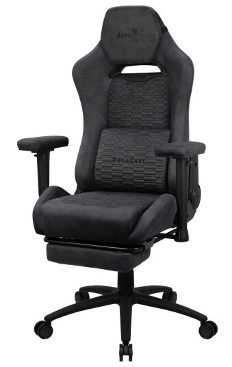 Aerocool Royal Aerosuede Universal Gaming-Stol 150 Kg Polstret Sete Polstret Rygg 125 Kg Sort Aerocool Royal Aerosuede Universal Gaming-Stol 150 Kg Polstret Sete Polstret Rygg 125 Kg Sort