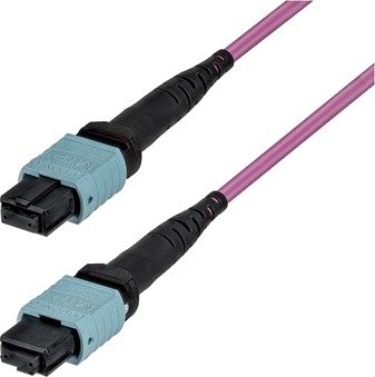 StarTech Nettverkskabel 2 m Erikafiolett OM4MTP12BOFNP2M