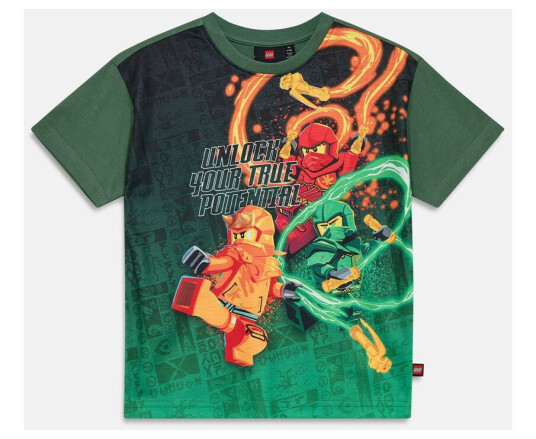 Lego Lwtaffy 124 - T-Shirt S/S Green 122 T-Shirts
