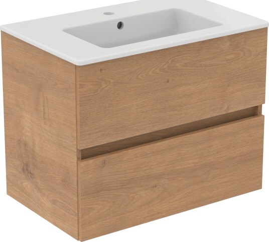 IDEAL STANDARD EUROVIT 2.0/ULYSSE BADEROMSMØBEL 710X450 NATURAL OAK