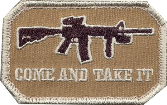 Rothco Moral Patch Kom og ta det Beige