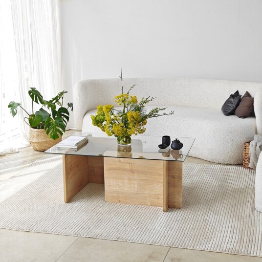 Giona Sofabord 105 cm - Brun