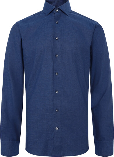 Bruun & Stengade Bs Joff Slim Fit Shirt Navy 41