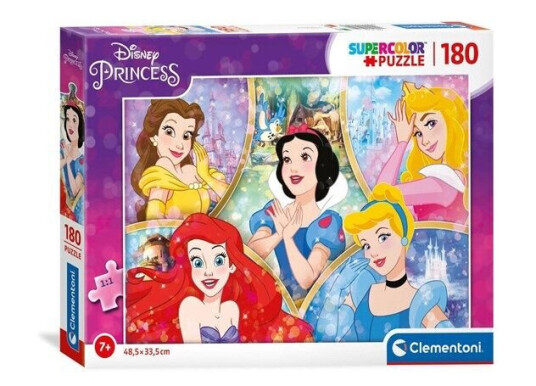 Clementoni Puzzle Disney Princess 180pc. Gulv