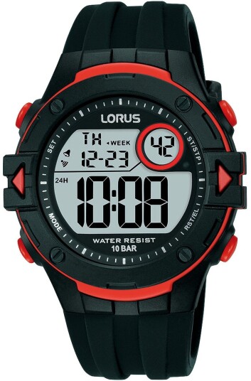 Lorus Herreklokke R2323PX9 Digital Grå/Gummi Ø40 mm Lorus Herreklokke R2323PX9 Digital Grå/Gummi Ø40 mm