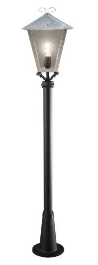 Konstsmide Benu lyktestolpe med Persius stolpe. 128 cm. Galvanisert 436-320 Konstsmide Benu lyktestolpe med Persius stolpe. 128 cm. Galvanisert 436-320