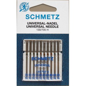 Schmetz Universalnål 90/14 130/705 H, 90/14, 10-pack Schmetz Universalnål 90/14 130/705 H, 90/14, 10-pack