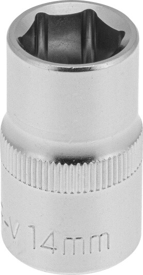 PELA 562392 Pipe Drivstørrelse 1/2", 6-Kant, Kort 14 mm
