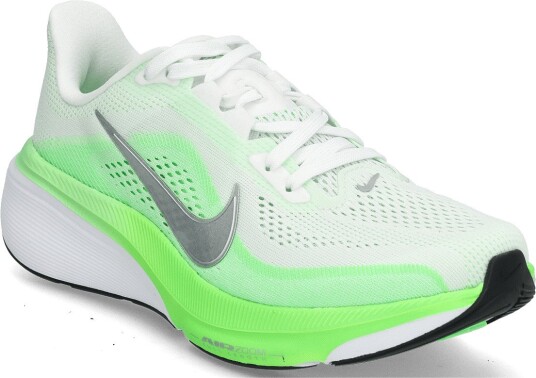 Nike Nike Pegasus 42 Women"s Road R WHITE/METALLIC SILVER GREEN ST 35.5