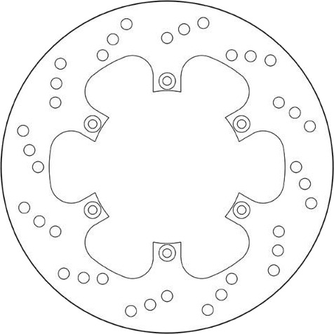 BREMBO 68B40781 Bremseskive