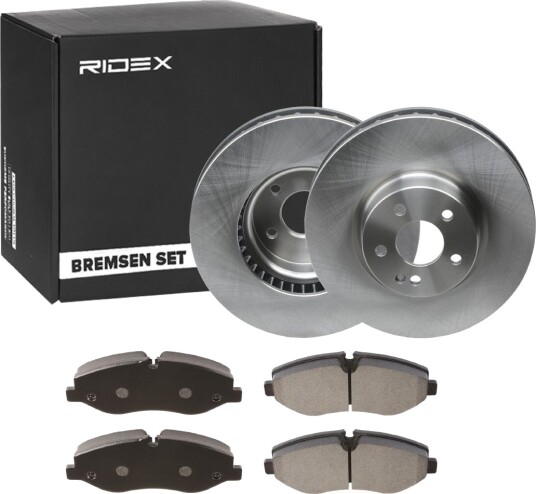 Bremseskiver og klosser RIDEX 3405B1339