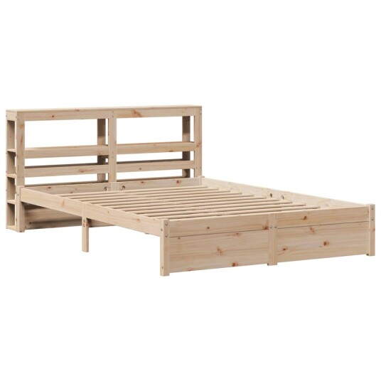 Sengeramme med hodegavl 150x200 cm heltre furu 3305997