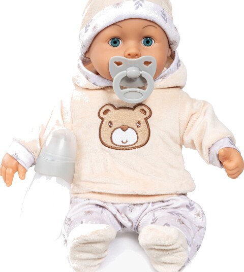 Bayer Design First Words Interaktiv Dukke 38 cm, Bamse