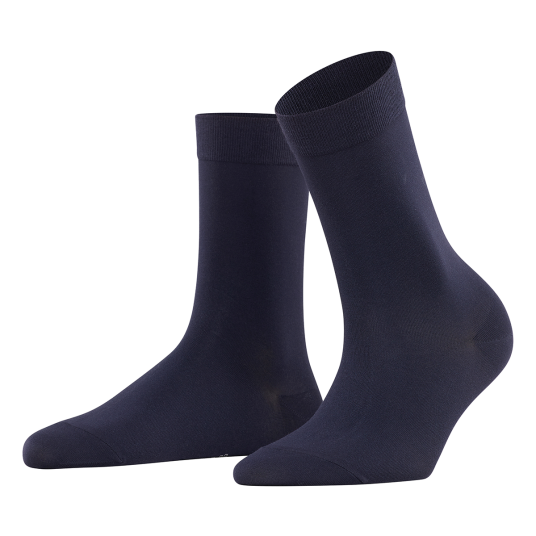 FALKE   Sokker Cotton Touch Sock   Blå