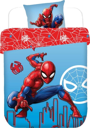 Licens Spiderman sengetøy 100% bomull Barnesengetøy 140x200 cm Spiderman klar til kamp Licens Spiderman sengetøy 100% bomull Barnesengetøy 140x200 cm Spiderman klar til kamp