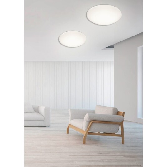 Plafond Pollux   37 cm Hvit