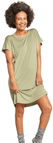 Boody Goodnight Nightdress Sage   Str. Xl