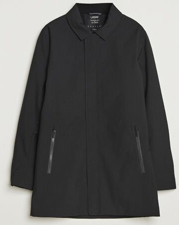 UBR Regulator Coat Savile Black Wool
