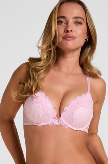 Hunkemöller Push Up BH Camellia Rosa