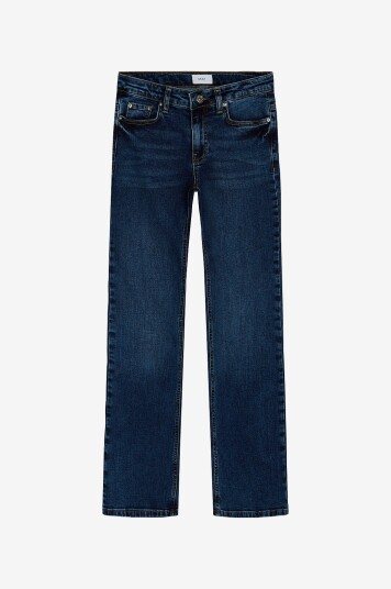 Grunt   Jeans Texas Low Flare Blue   Blå