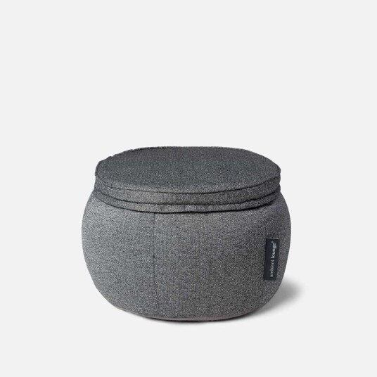 Wing Ottoman Titanium Weave Blå Wing Ottoman Titanium Weave Blå