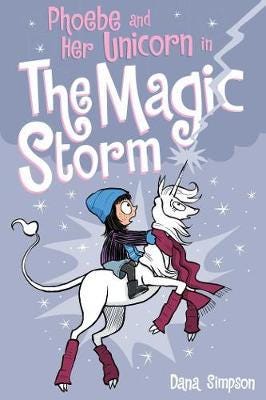 Phoebe And Her Unicorn In The Magic Storm Av Dana Simpson