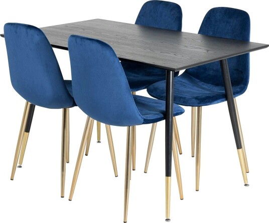 Venture Home Spisegruppe Venture Home Dipp med 4 Polar Stoler GR20003