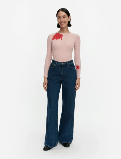 Marimekko Polkka Unikko Pink M/L