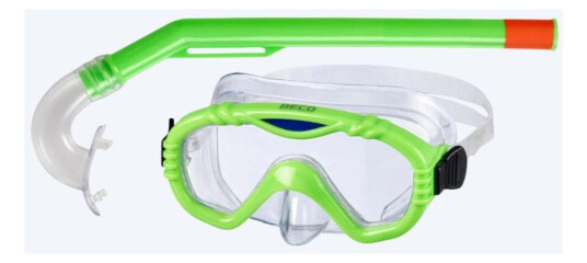 Beco Combo snorkelsett til barn (4+) - Sealife - Grønn